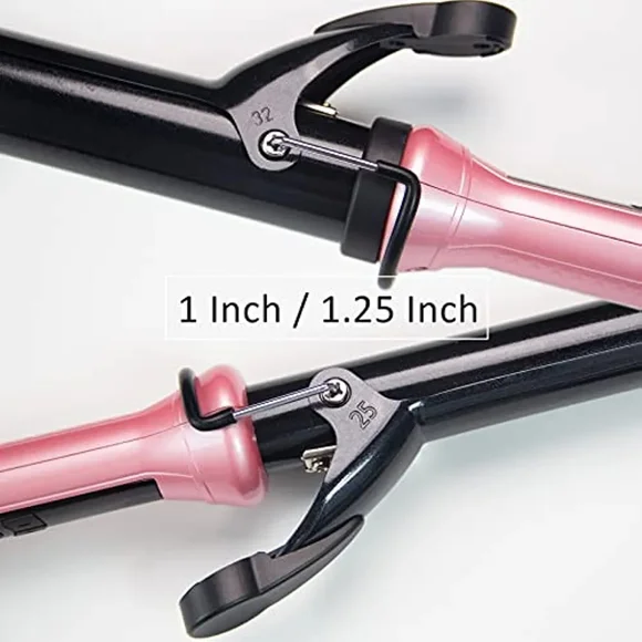 Beach Wave Curling Iron Wand 1 1/4 Inch, Hair Curler for Long Hair, Professional - Picture 4 of 5